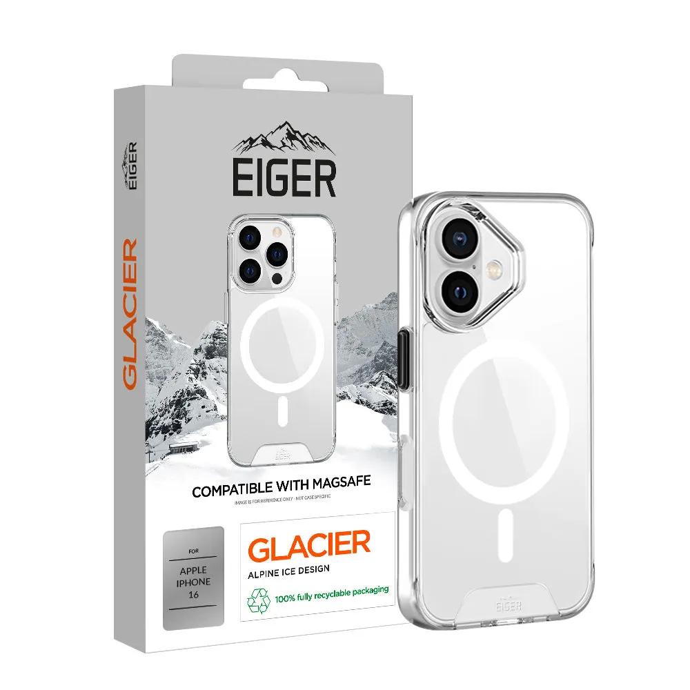 Eiger Glacier MagSafe Case for Apple iPhone 16 in Clear