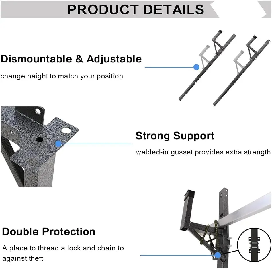 Enclosed Trailer Ladder Rack