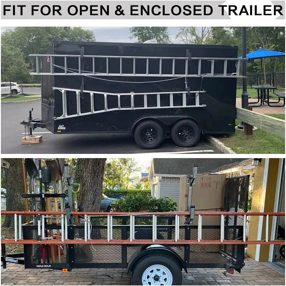 Enclosed Trailer Ladder Rack