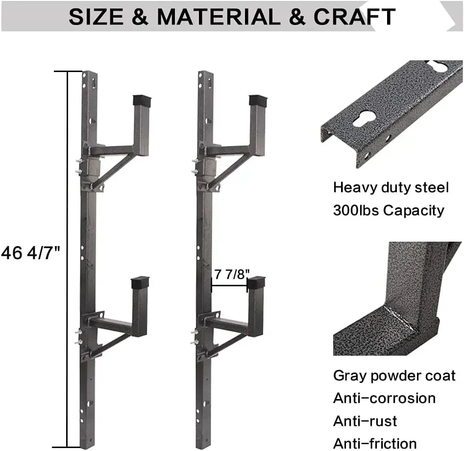 Enclosed Trailer Ladder Rack