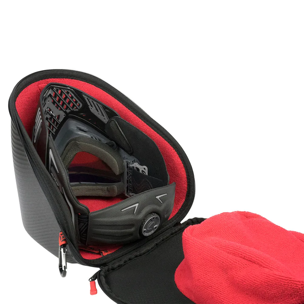 Exalt Paintball Carbon Tank/Goggle V3 Case Combo - Red