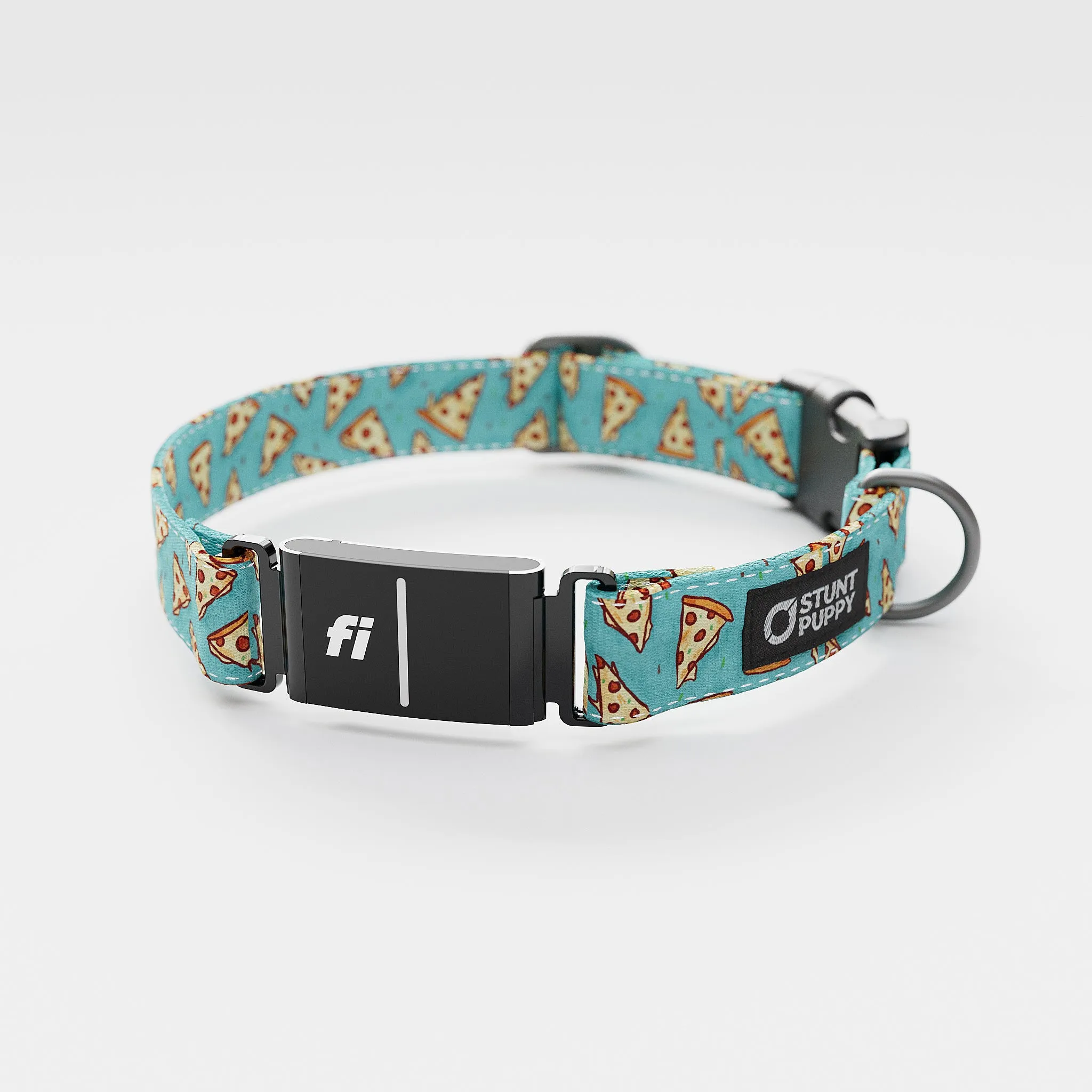 Fi GPS Included Jill Kittock Pizza Everyday Collar (6 month subscription)