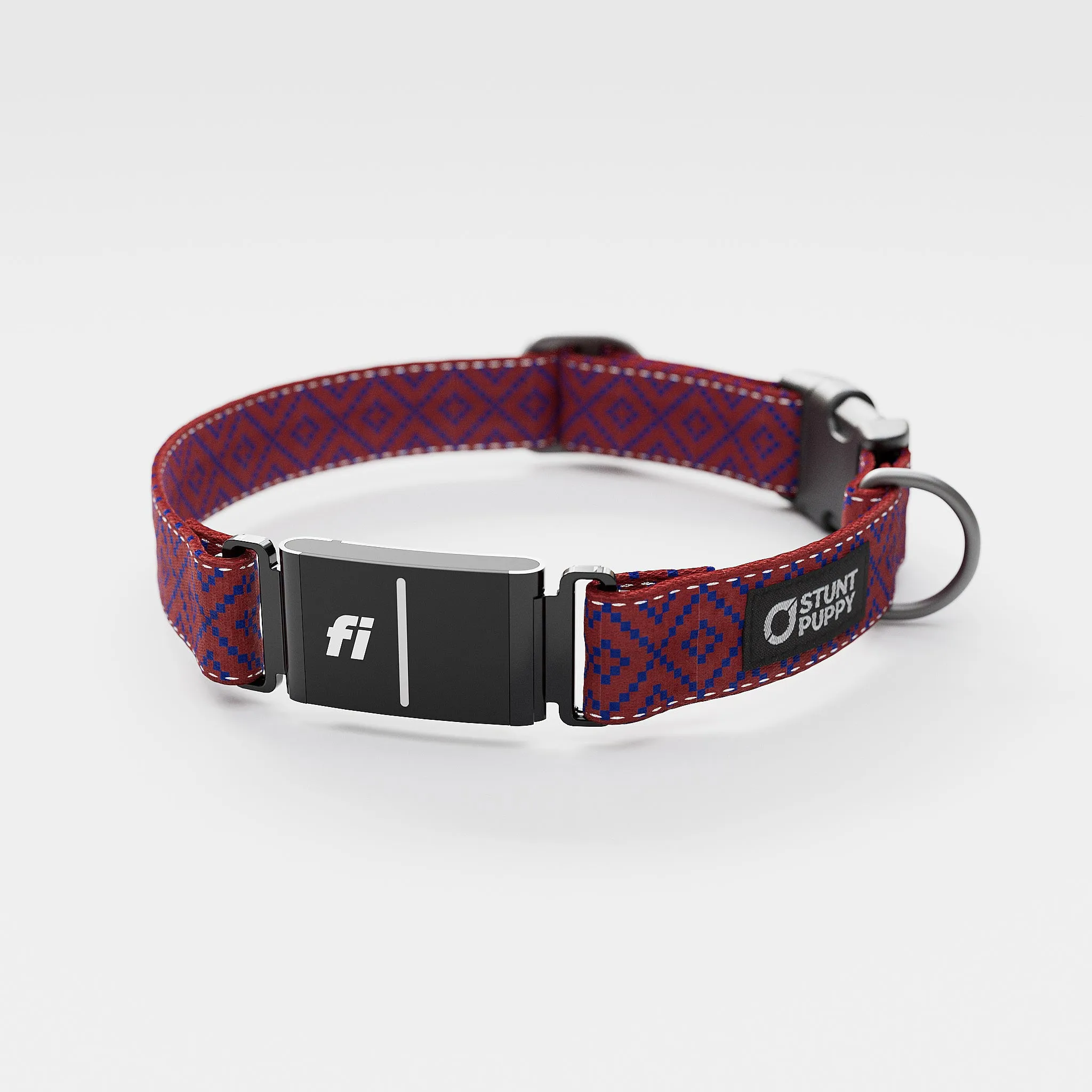 Fi GPS Included Pixie Red Blue Everyday Collar (6 month subscription)