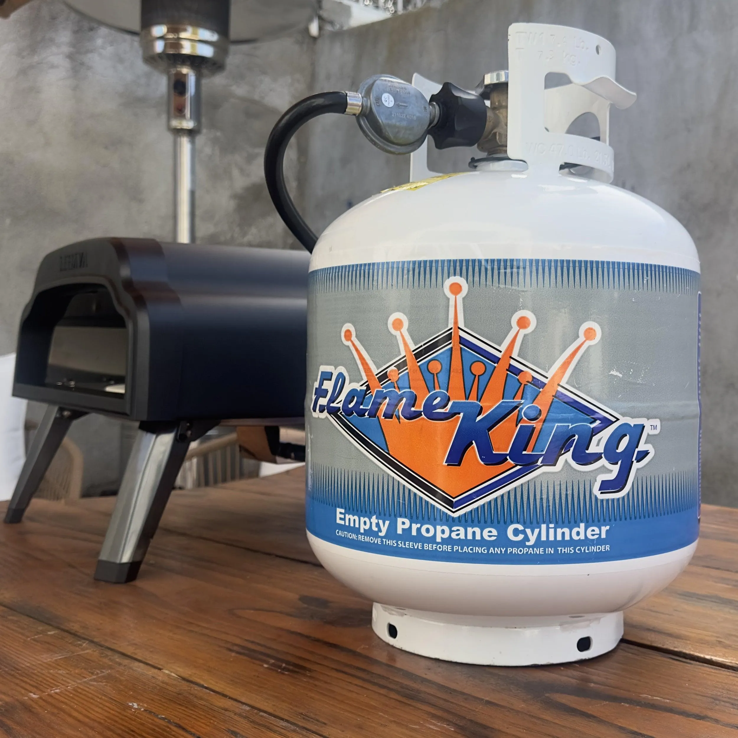 Flame King 20lb Propane Tank LP Cylinder with OPD