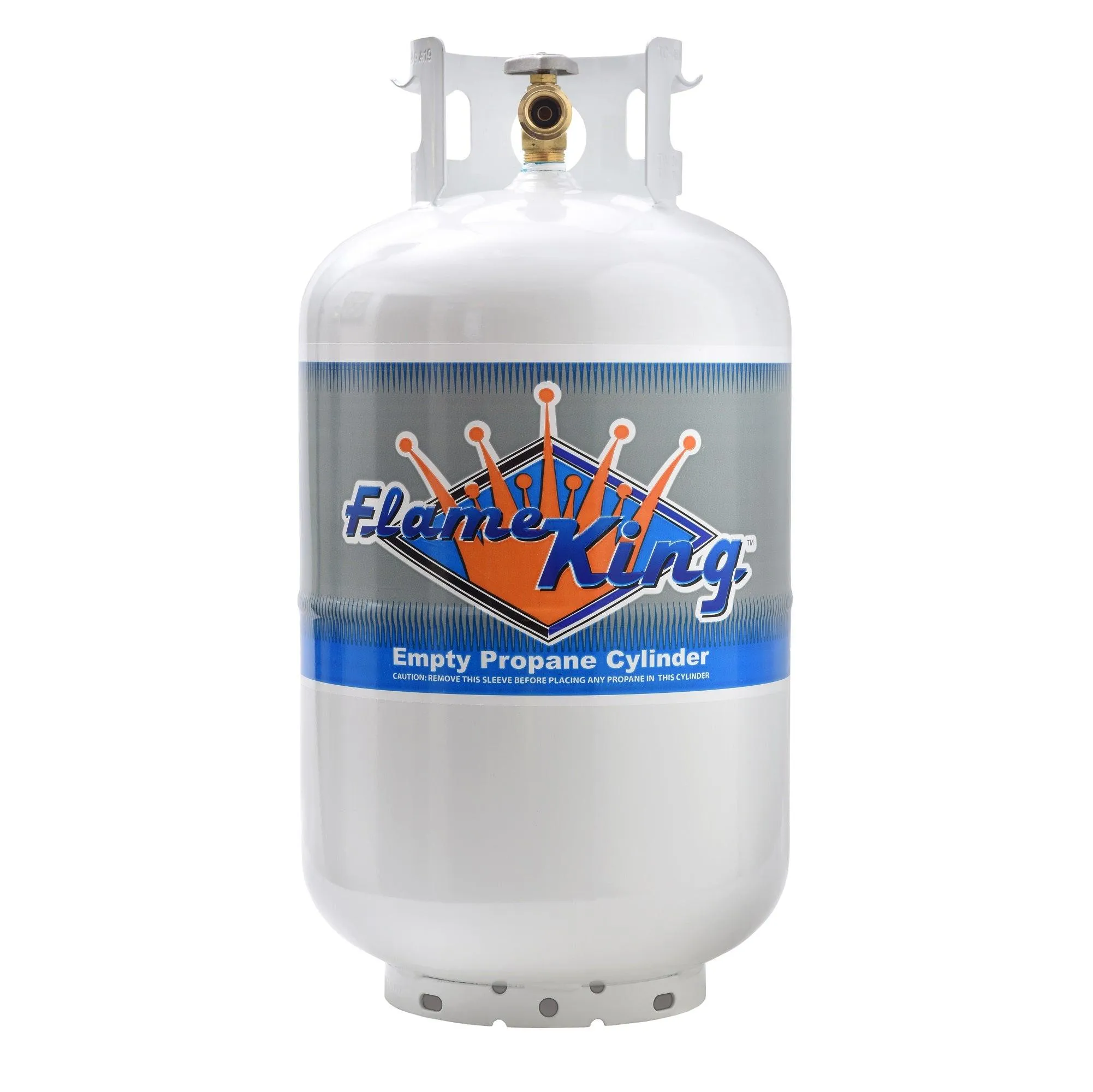 Flame King 30lb Propane Tank LP Cylinder with OPD