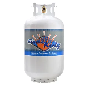 Flame King 30lb Propane Tank LP Cylinder with OPD