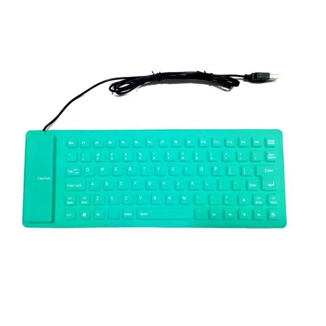 Foldable Silicone Keyboard For PC Tablet Laptop