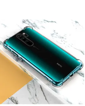 For Xiaomi redmi Note 8 Pro Case Four Angles Soft TPU Silicone Case For Xiaomi redmi Note 8 Pro  1.5mm Transparent Phone Case #