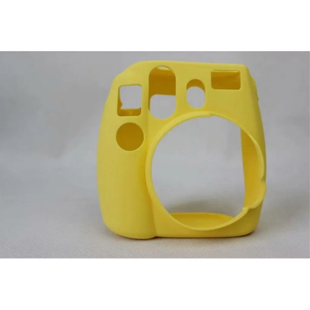 Fuji Instax Mini 8 soft silicone case - Yellow