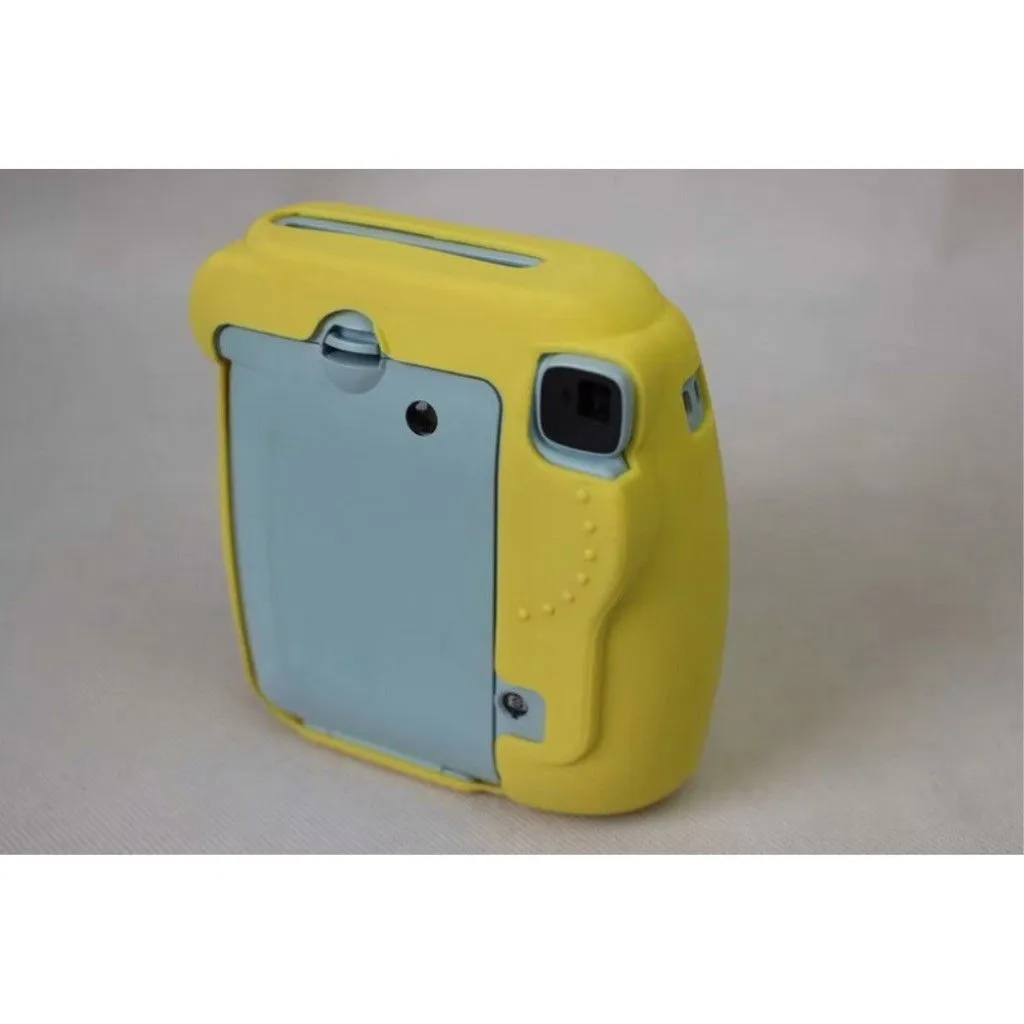 Fuji Instax Mini 8 soft silicone case - Yellow