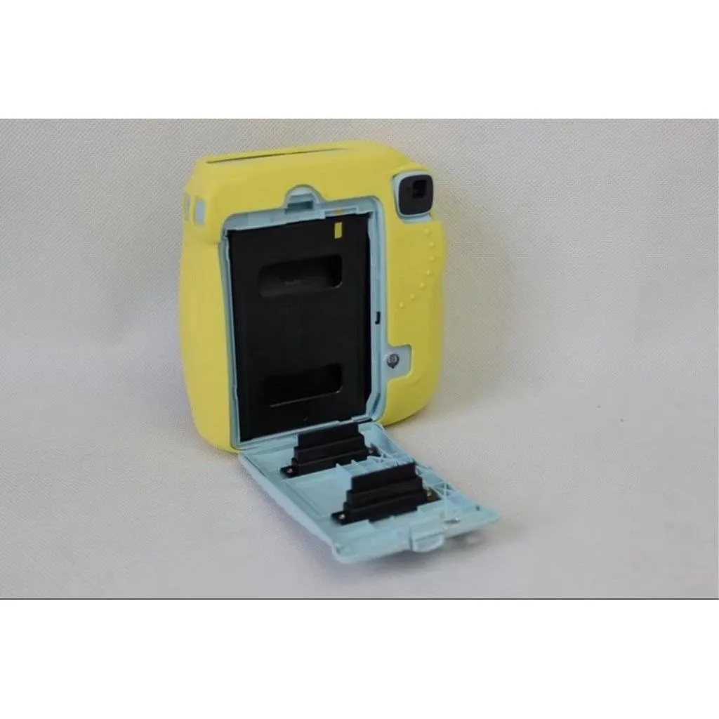 Fuji Instax Mini 8 soft silicone case - Yellow