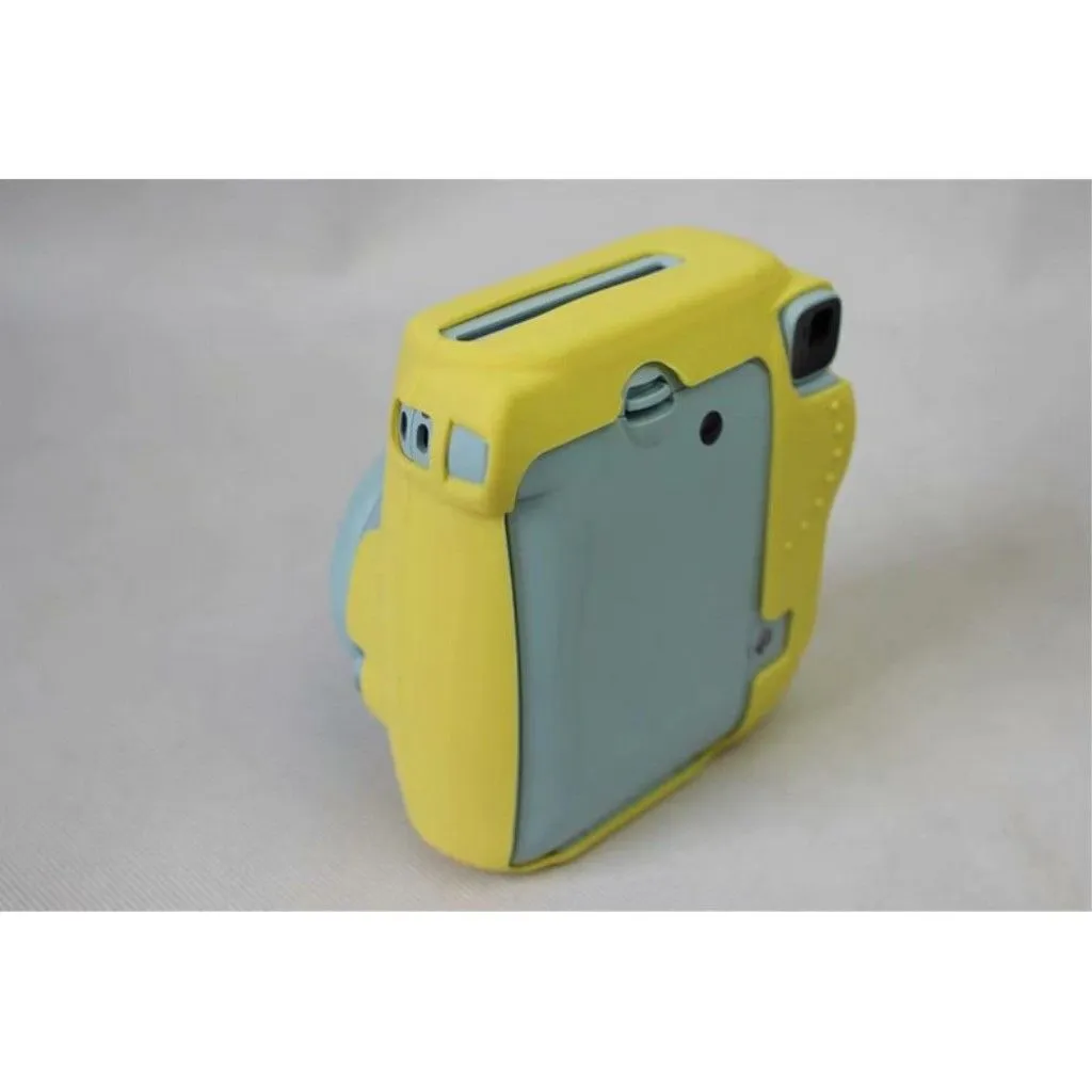 Fuji Instax Mini 8 soft silicone case - Yellow