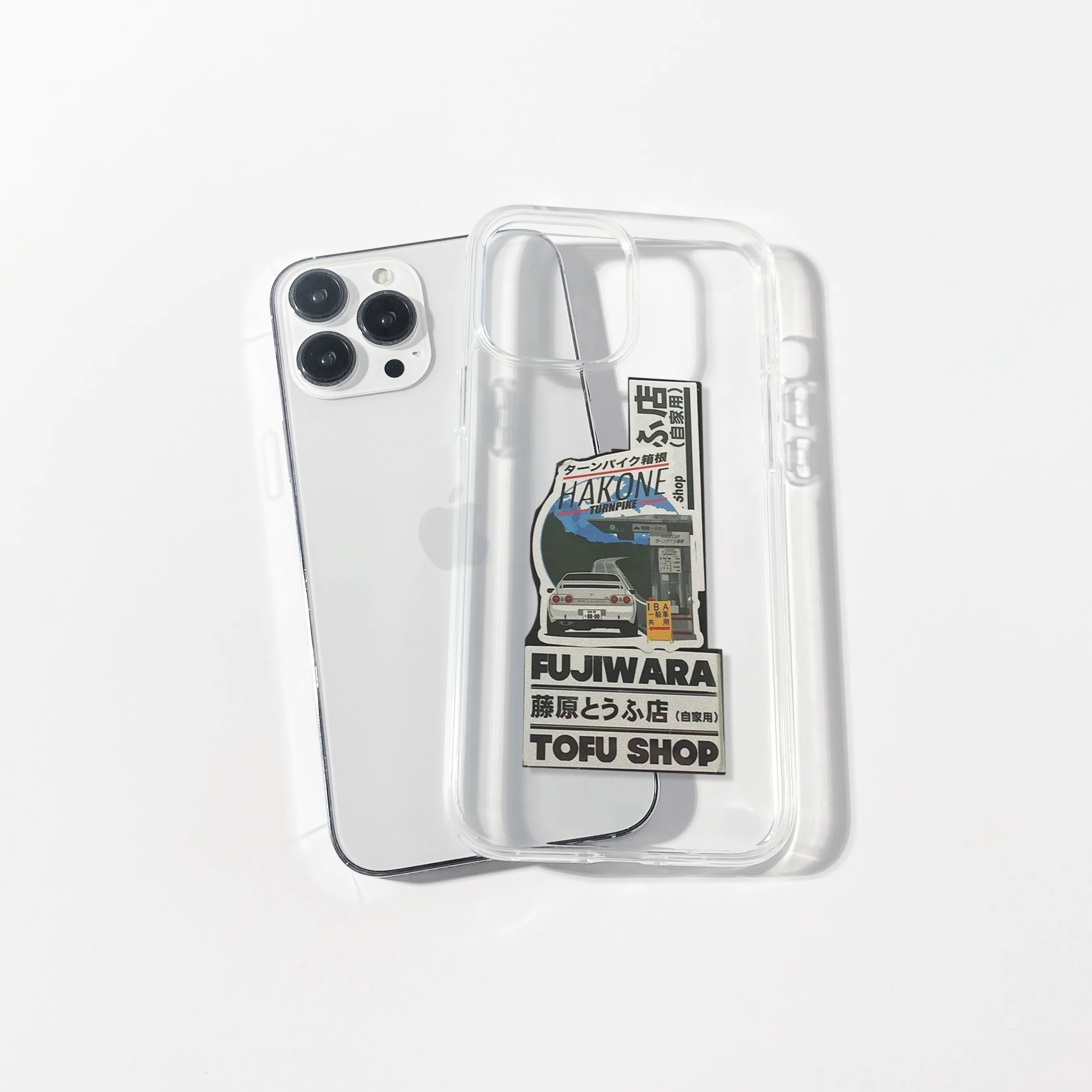 Fujiwara Aesthetic Silicone Clear Case