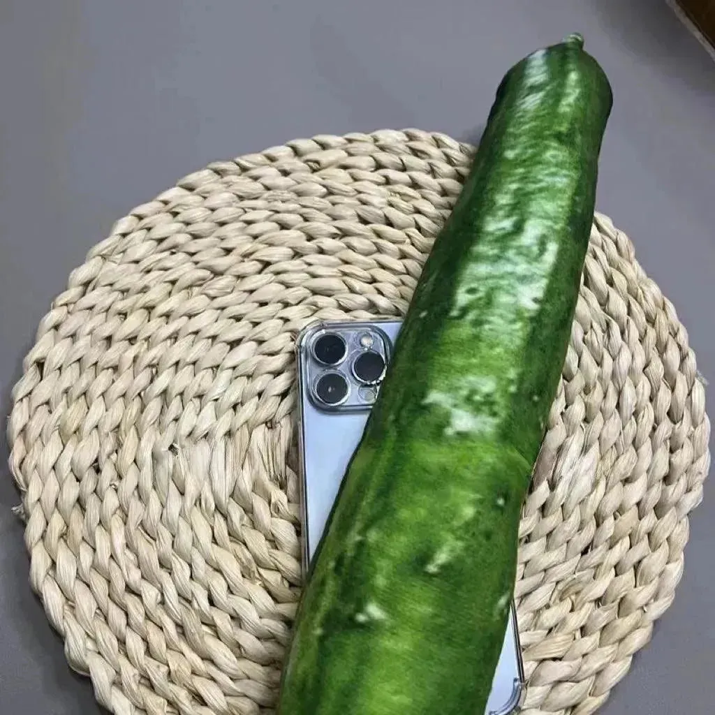 Funny Big Cucumber Phone Case (For iPhones)