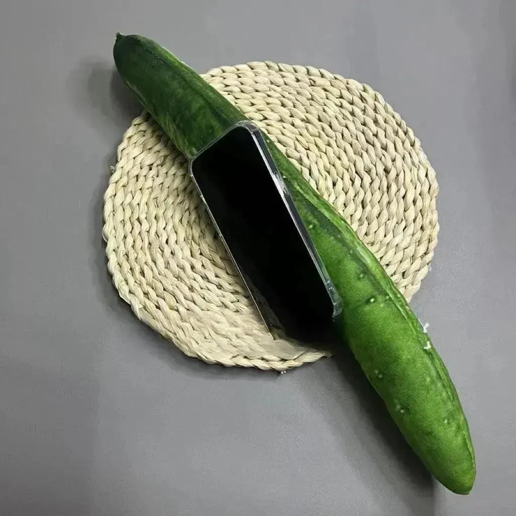 Funny Big Cucumber Phone Case (For iPhones)