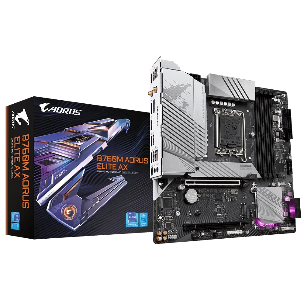 GIGABYTE MOTHERBOARD B760M Aorus Elite AX DDR5