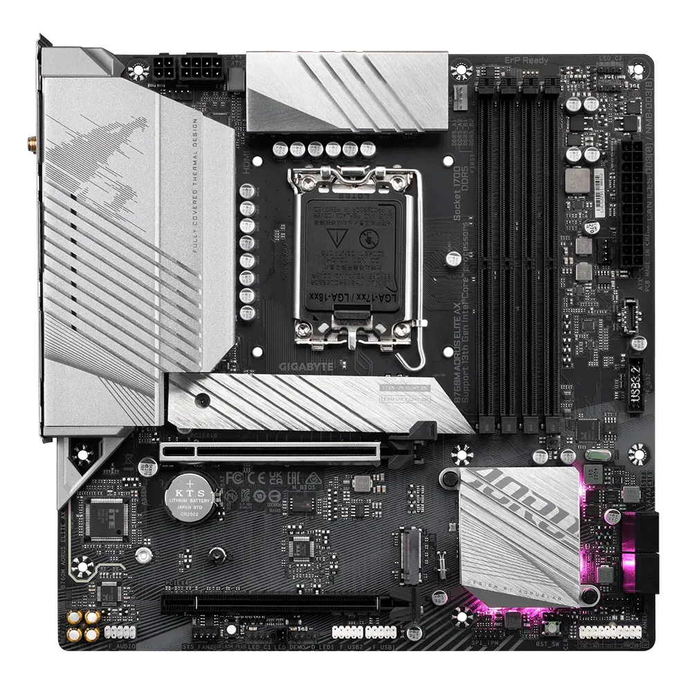 GIGABYTE MOTHERBOARD B760M Aorus Elite AX DDR5