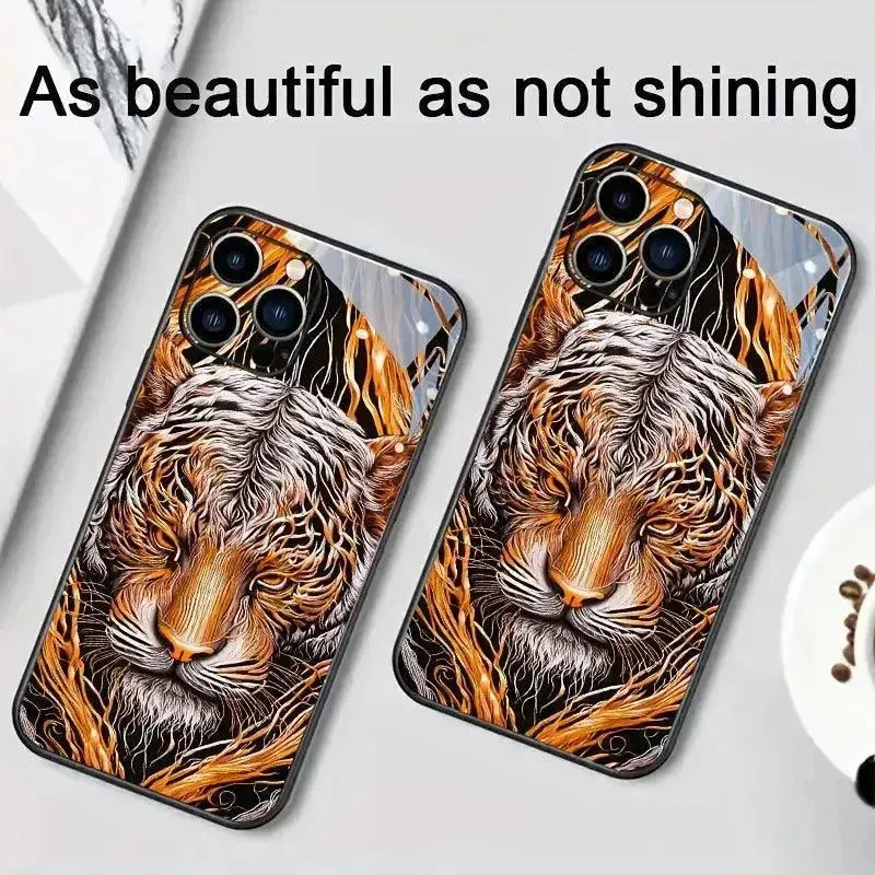 Glowing Tiger LED Smart Voice Controlled Cover (For Samsung)