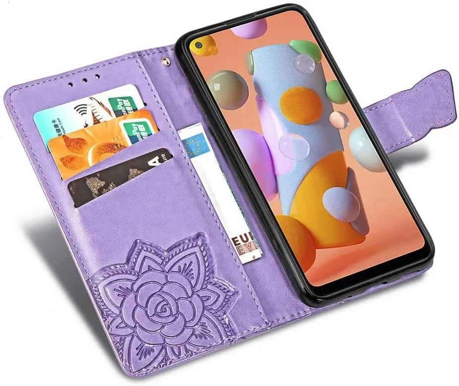 Google Pixel 9 Pro XL Butterfly Leather Flip Wallet Case