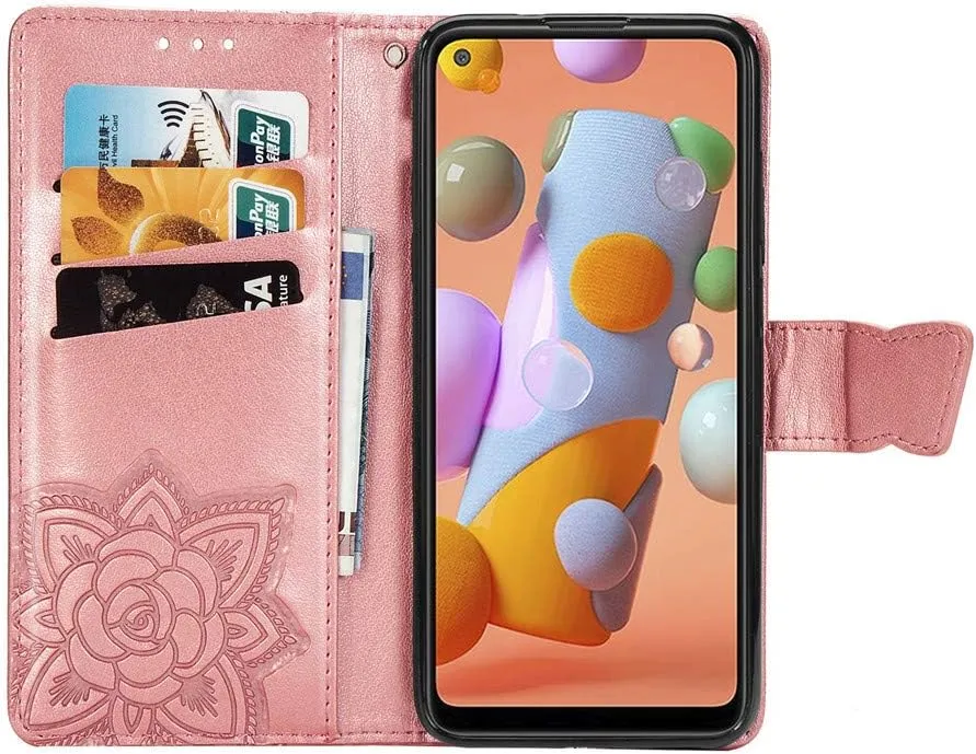 Google Pixel 9 Pro XL Butterfly Leather Flip Wallet Case