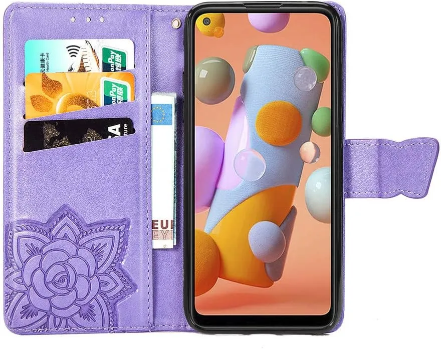 Google Pixel 9 Pro XL Butterfly Leather Flip Wallet Case