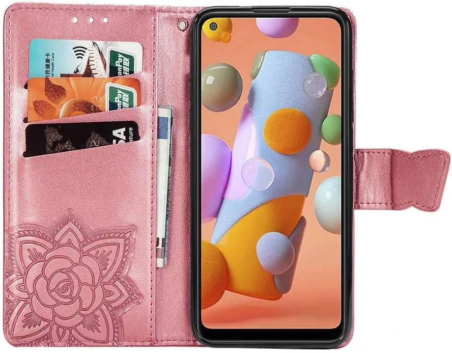 Google Pixel 9 Pro XL Butterfly Leather Flip Wallet Case