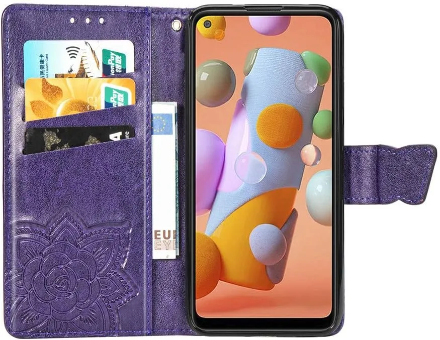 Google Pixel 9 Pro XL Butterfly Leather Flip Wallet Case