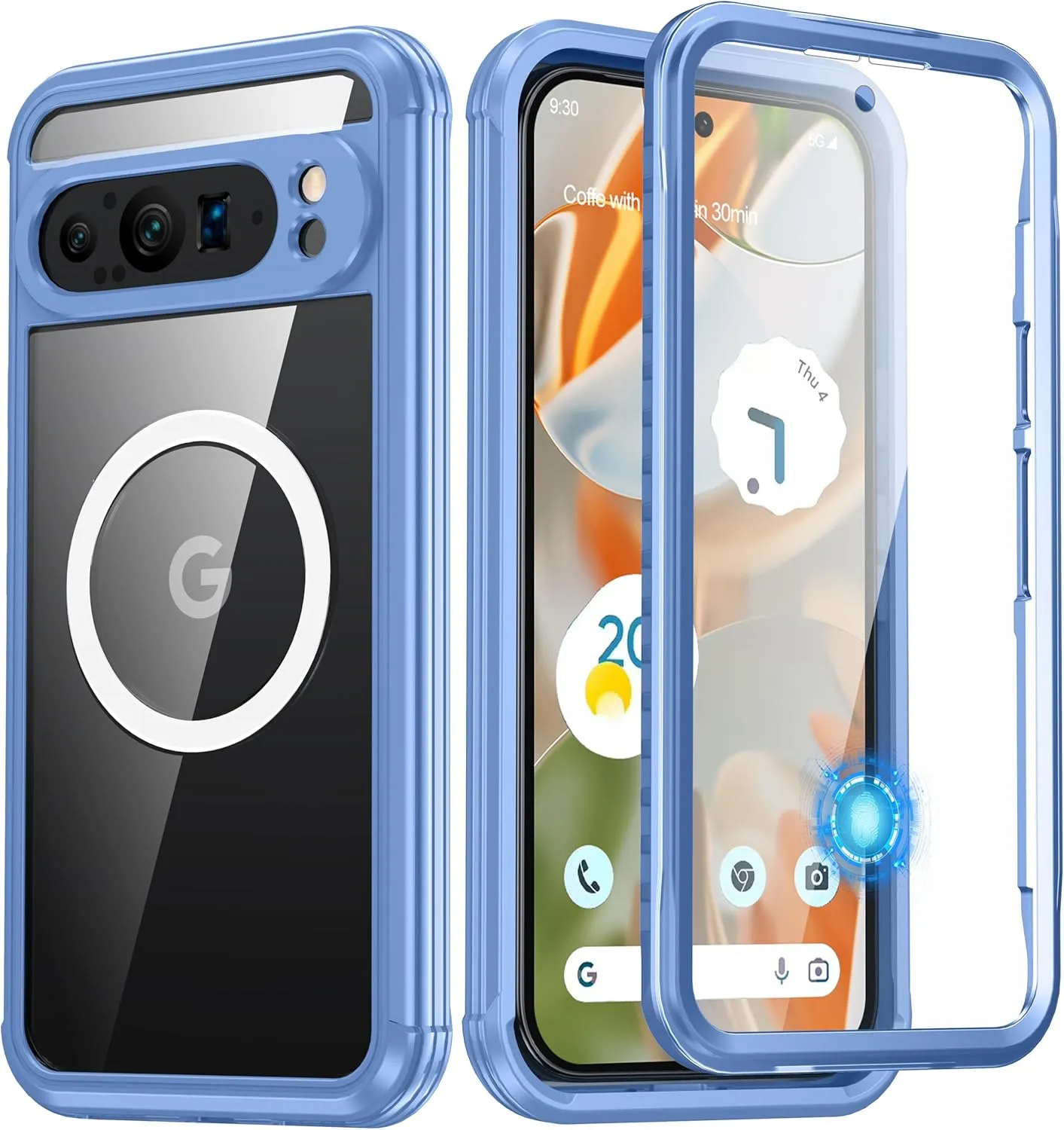 Google Pixel 9 Pro XL Case Full Body Heavy Duty Rugged Protective