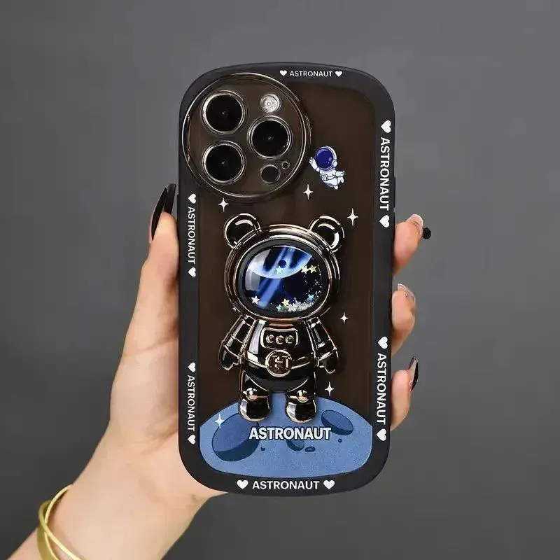 Graphic Printed Astronaut Case (For iPhone)