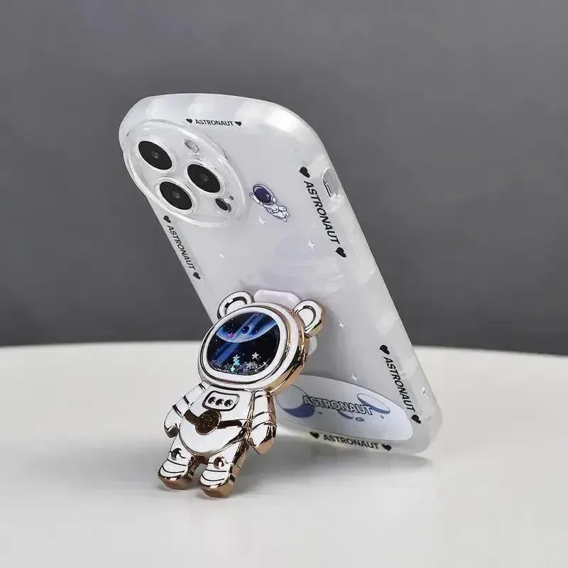 Graphic Printed Astronaut Case (For iPhone)