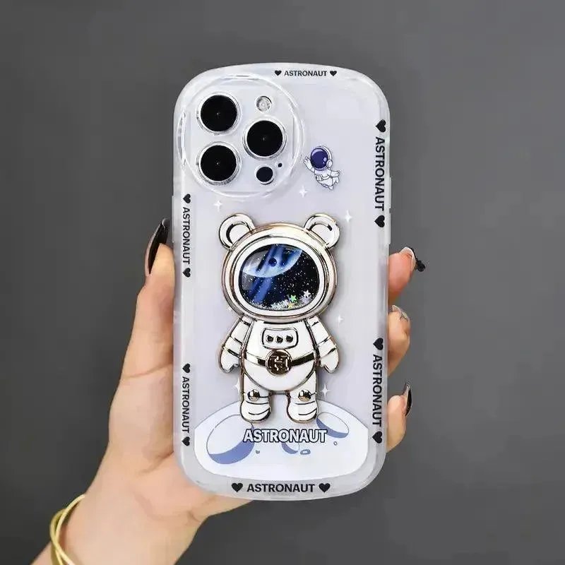 Graphic Printed Astronaut Case (For iPhone)