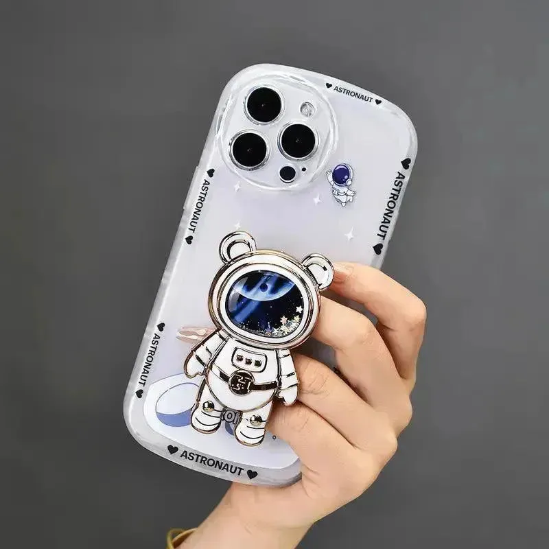 Graphic Printed Astronaut Case (For iPhone)