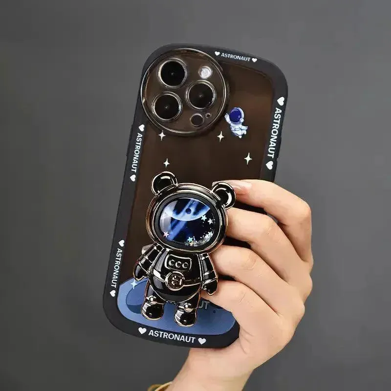 Graphic Printed Astronaut Case (For iPhone)