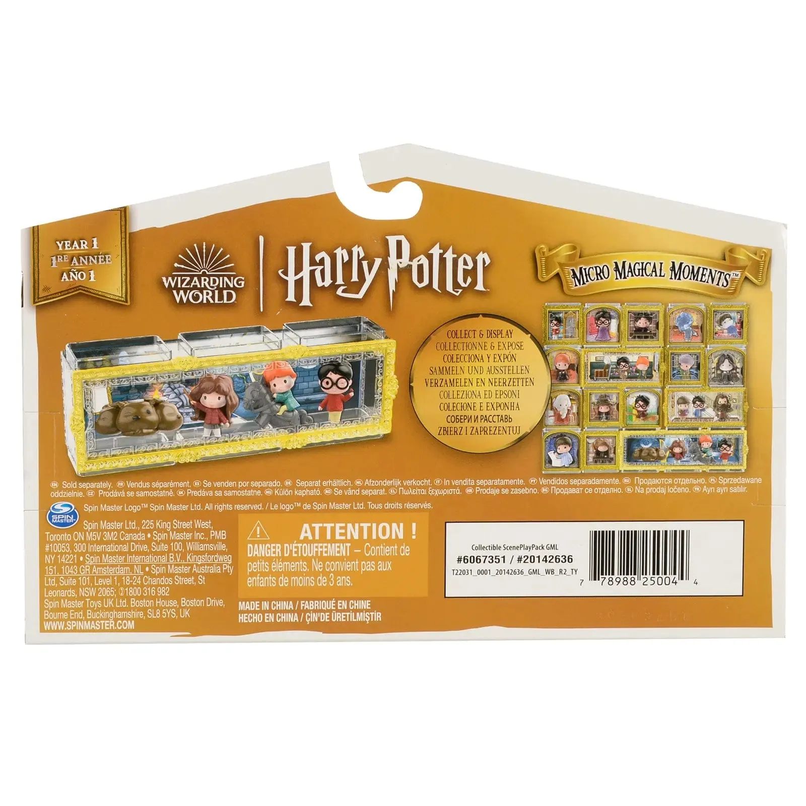 Harry Potter Micro Magical Moments Collectible Figures Set