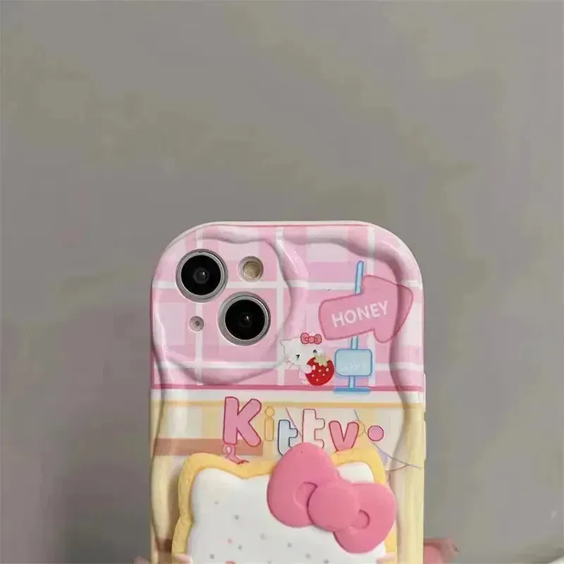 Hello Kitty Grip Tok Cover (For Samsung)