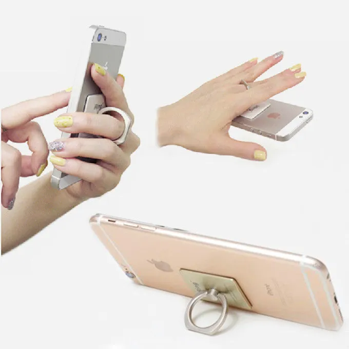 Hot Sale iRing Holder for Mobile Phones and Tablets Luxury Finger Grip Smartphone Stand Ring Holder