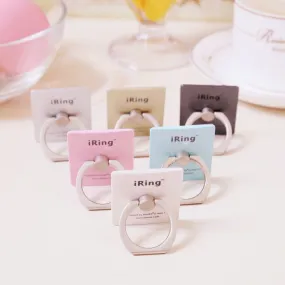 Hot Sale iRing Holder for Mobile Phones and Tablets Luxury Finger Grip Smartphone Stand Ring Holder