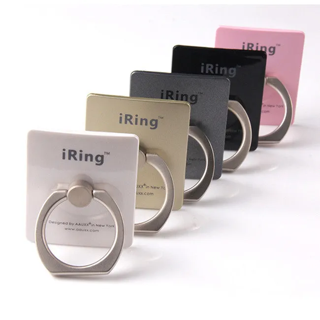 Hot Sale iRing Holder for Mobile Phones and Tablets Luxury Finger Grip Smartphone Stand Ring Holder