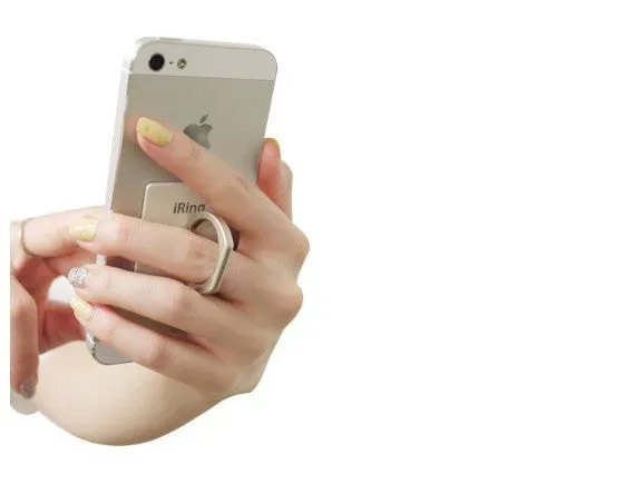 Hot Sale iRing Holder for Mobile Phones and Tablets Luxury Finger Grip Smartphone Stand Ring Holder