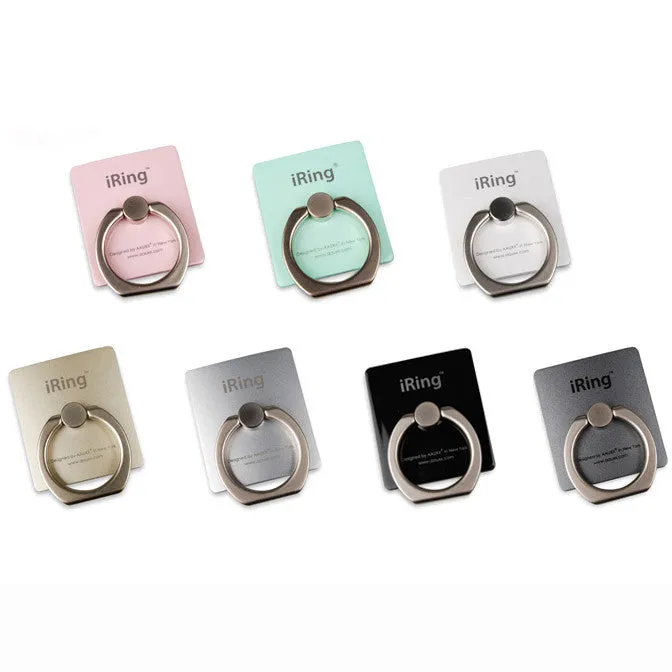 Hot Sale iRing Holder for Mobile Phones and Tablets Luxury Finger Grip Smartphone Stand Ring Holder