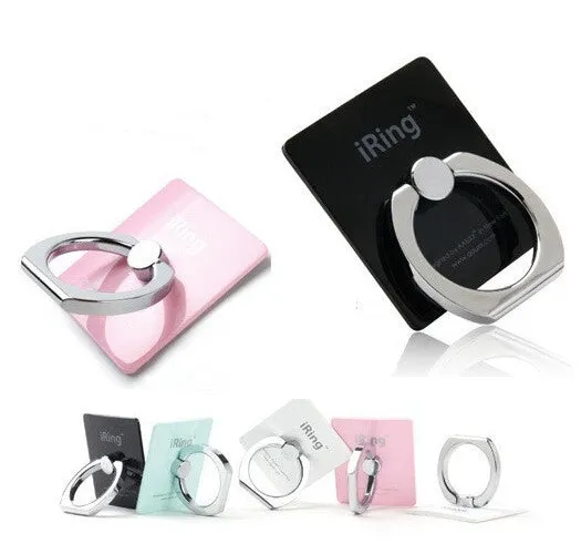 Hot Sale iRing Holder for Mobile Phones and Tablets Luxury Finger Grip Smartphone Stand Ring Holder