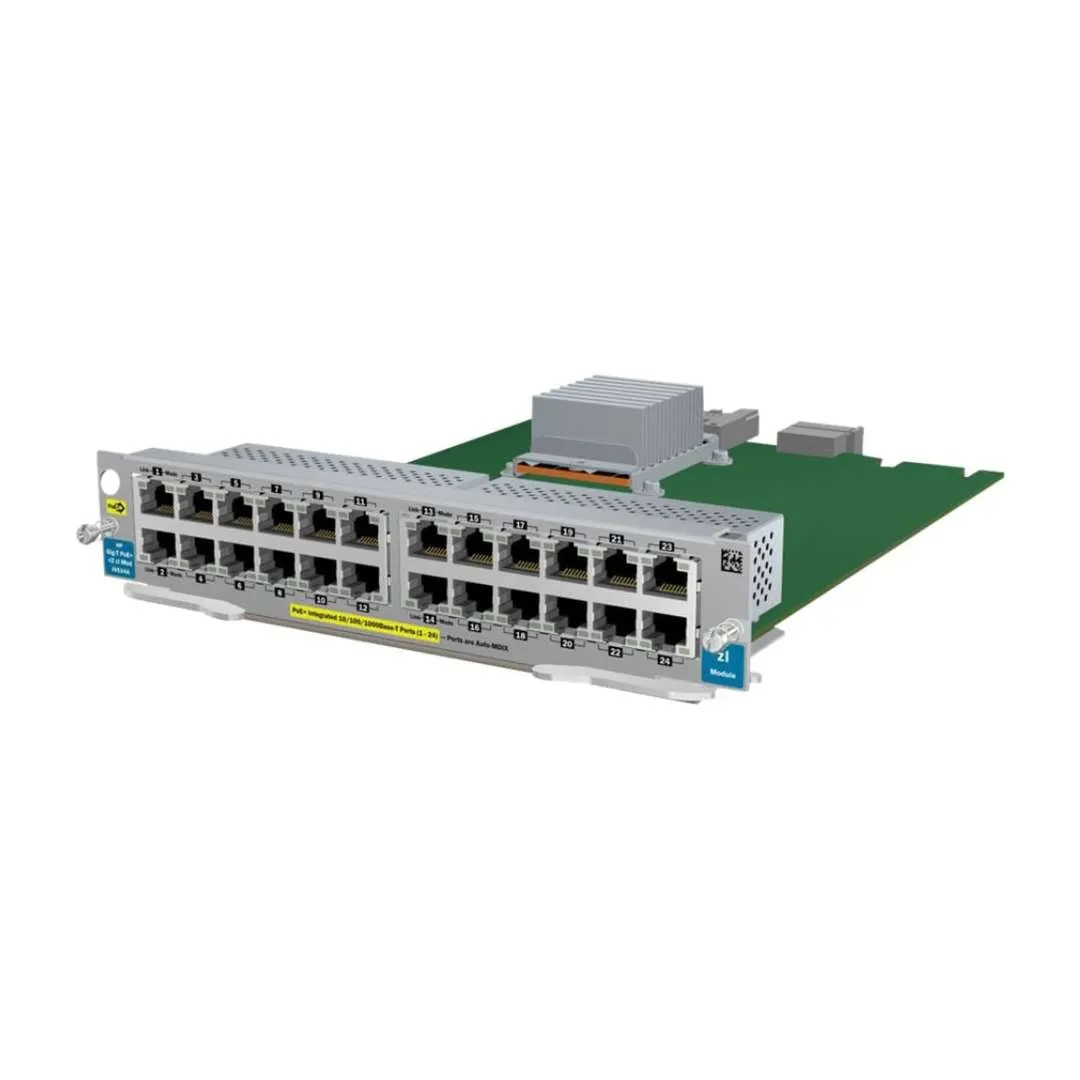 HPE J9534A 24-port Gig-T PoE  v2 zl module