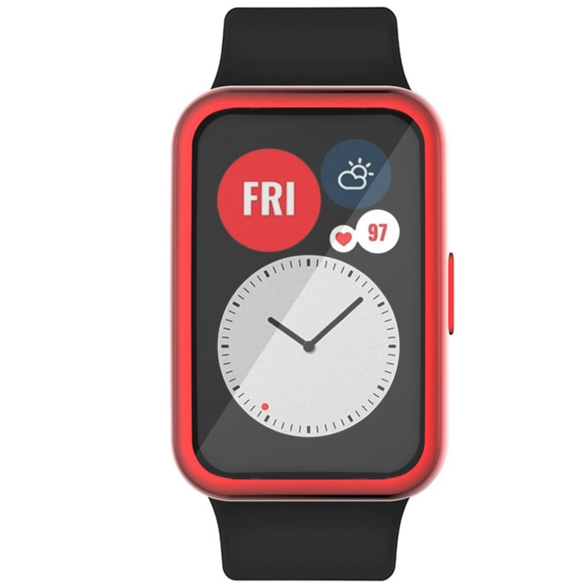 Huawei Watch Fit simple cover - Red