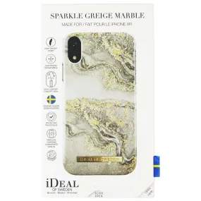 iDeal of Sweden Hard Case for Apple iPhone XR - Sparkle Greige Marble