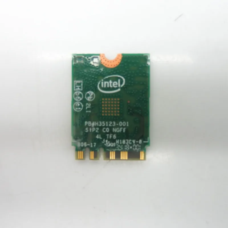 Intel Dual Band Wireless-AC 3165 Model: 3165NGW HP SPS: 806723-001