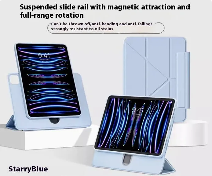 Ipad Protective Case With Pen Slot Magnetic Suction Protective Case