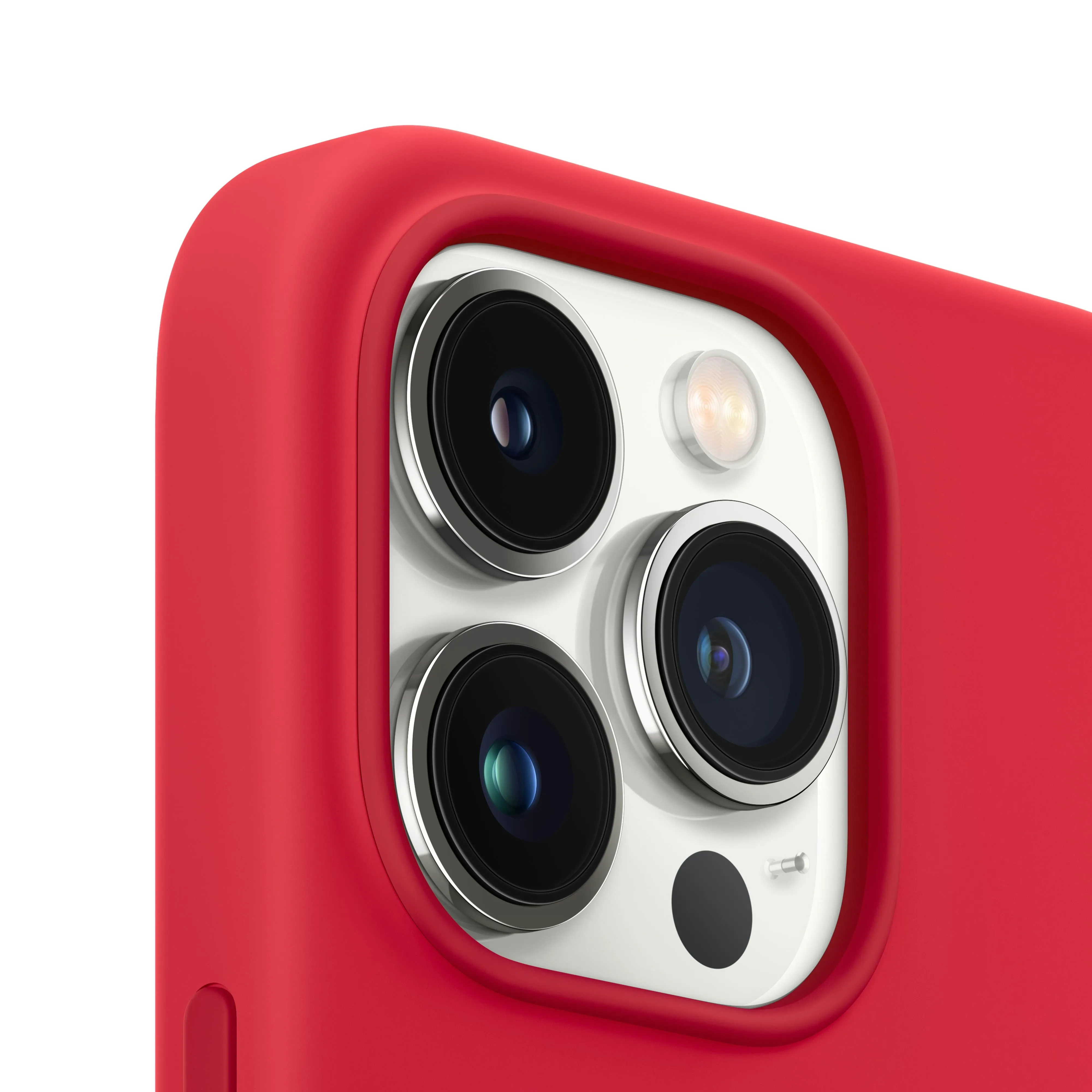 iPhone 13 Pro Silicone Case with MagSafe - (PRODUCT)RED