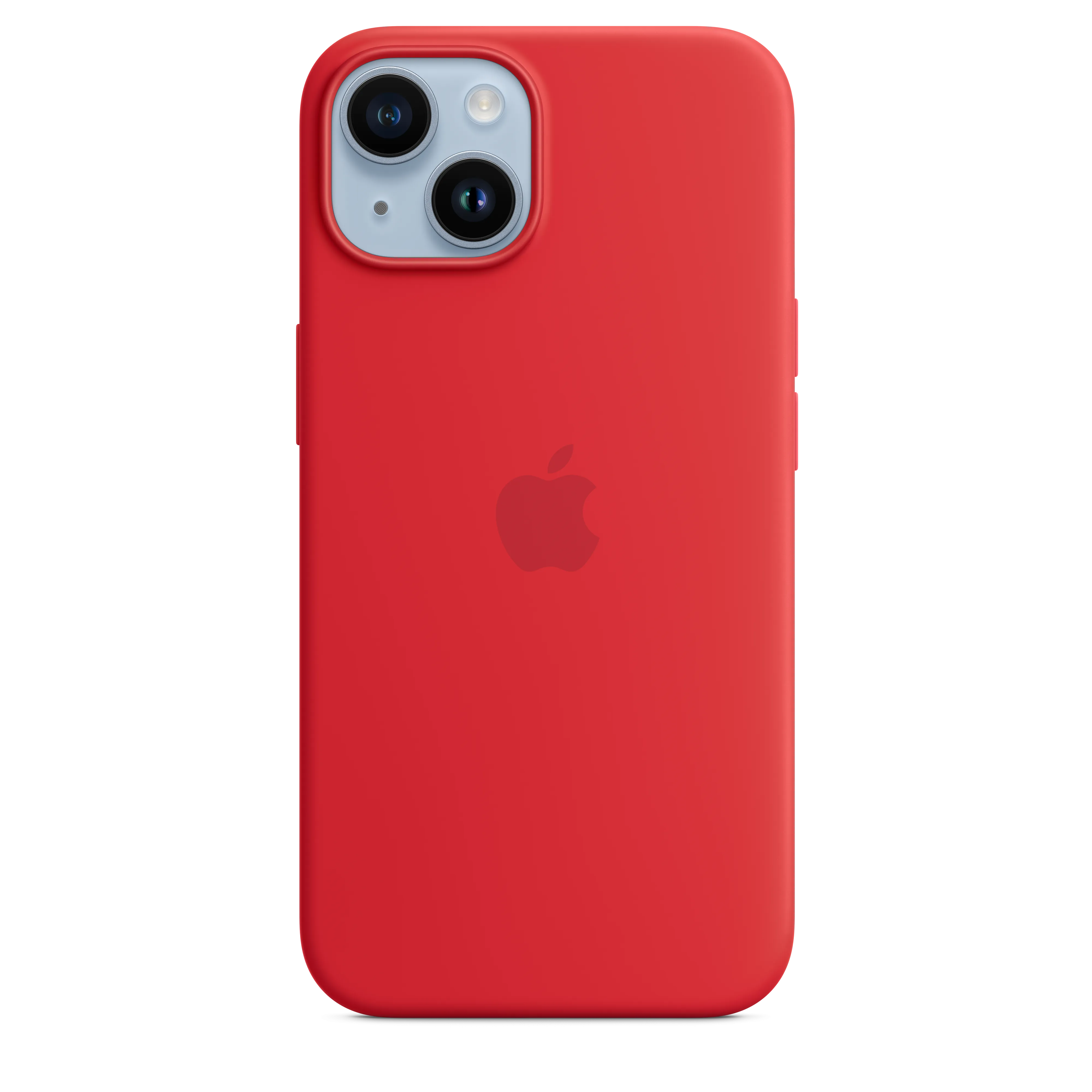 iPhone 14 Silicone Case with MagSafe - (PRODUCT)RED