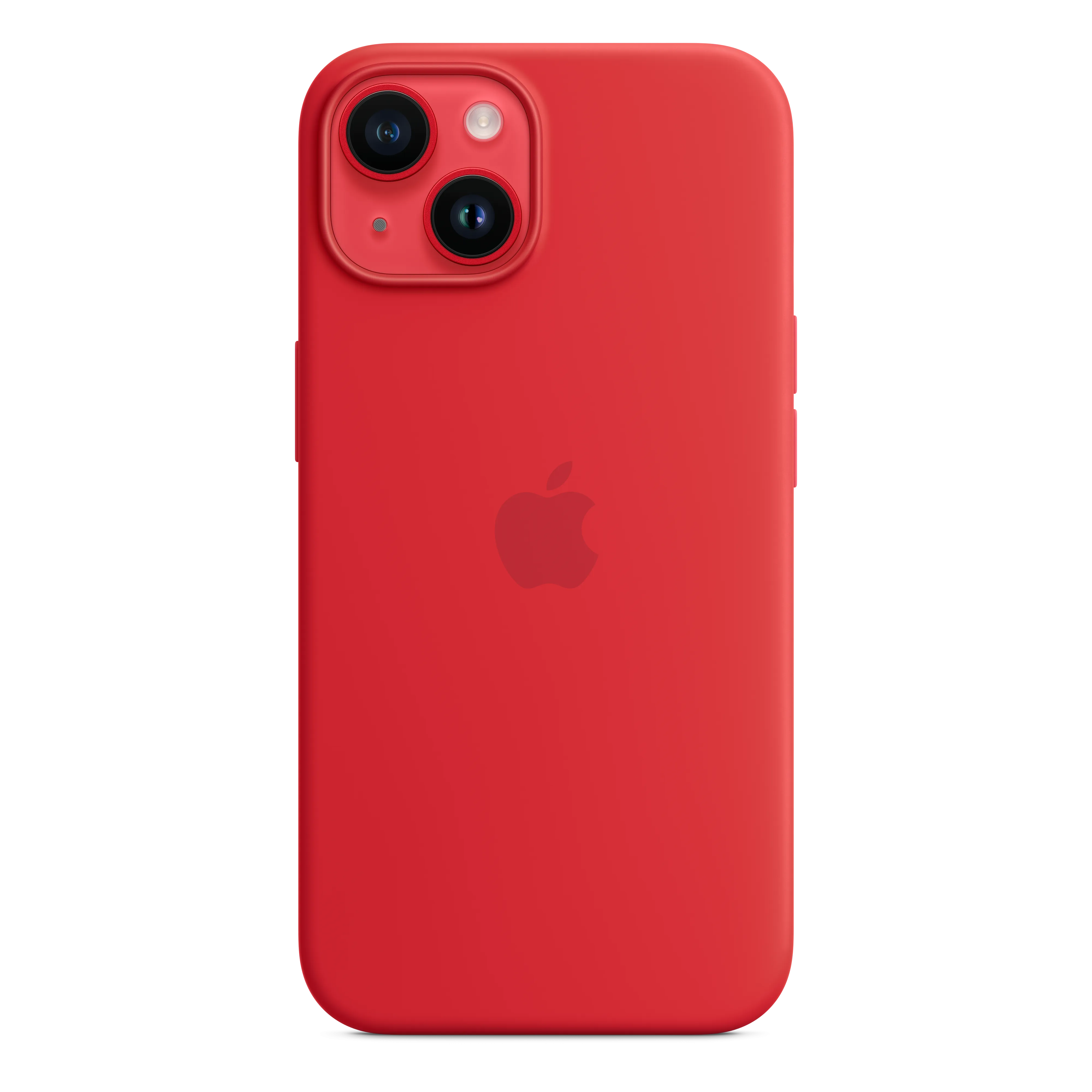 iPhone 14 Silicone Case with MagSafe - (PRODUCT)RED