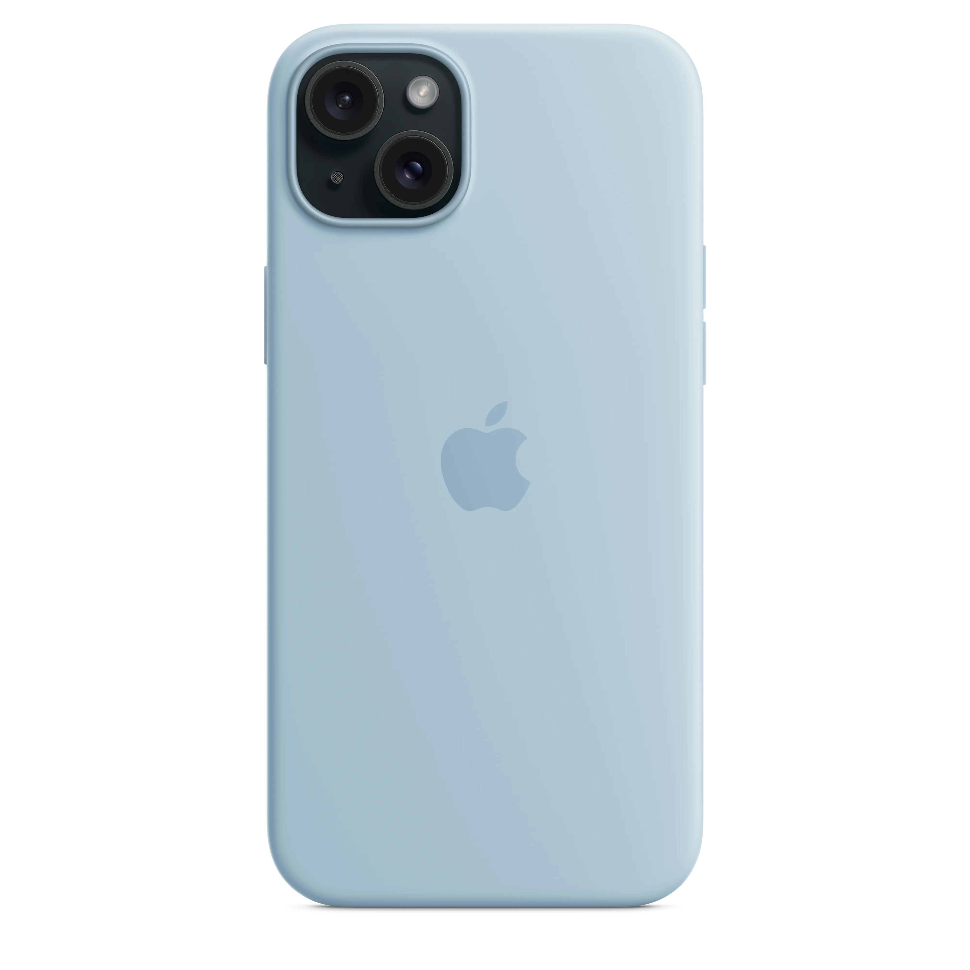 iPhone 15 Plus Silicone Case with MagSafe - Light Blue